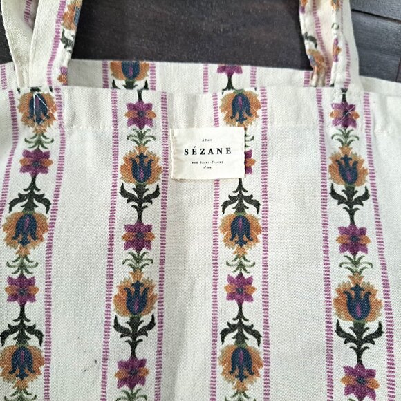 Sezane tote bag - Picture 2 of 3